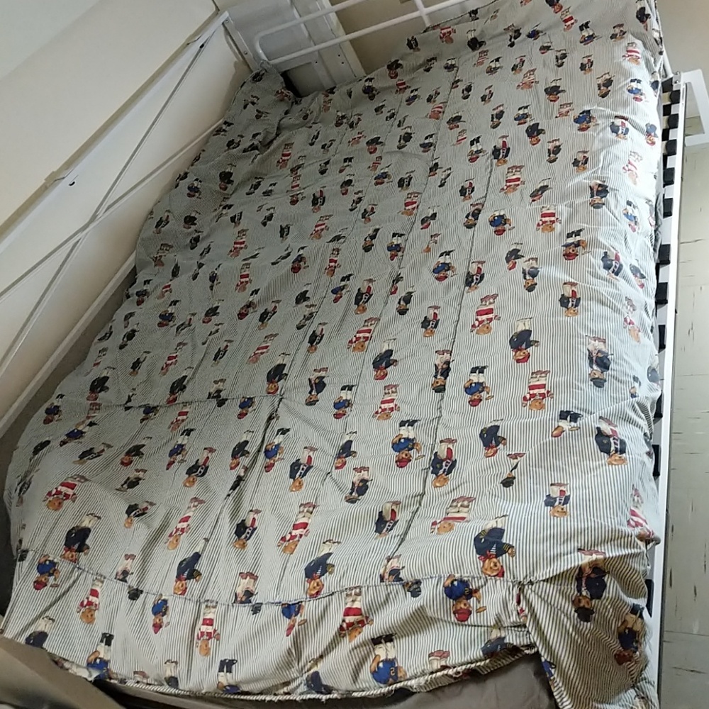 Ralph Lauren Polo Comforter Full Size - Damaged